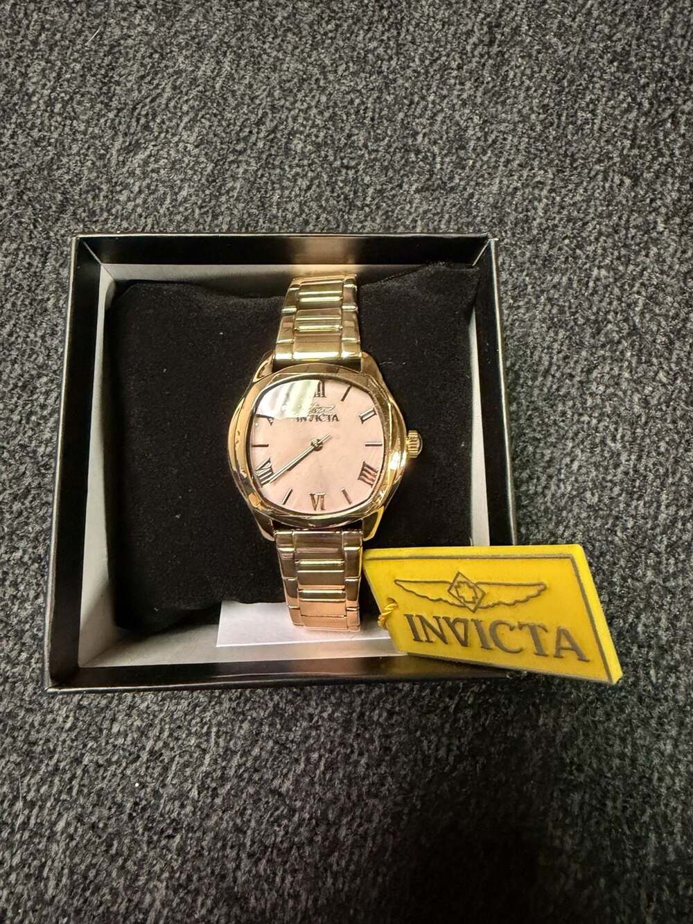 Invicta Wildflower Women's Watch Rose Gold Tone Mother of Pearl Dial 48235